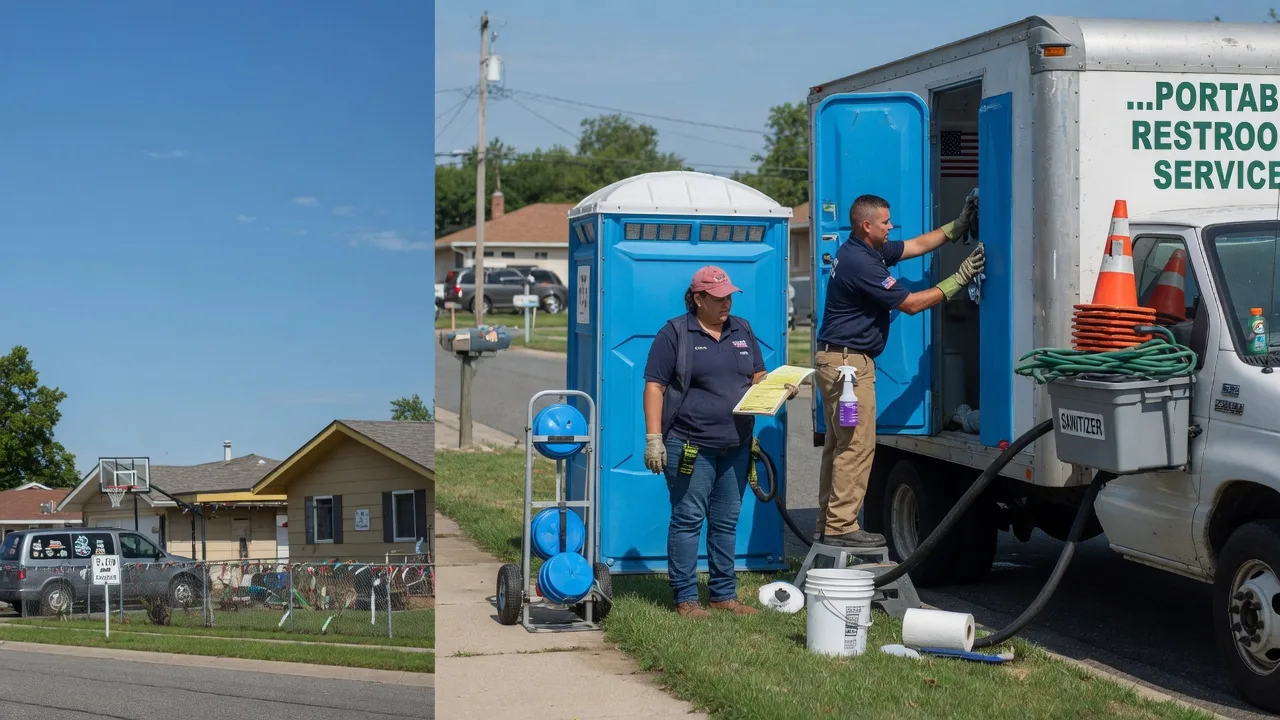 Portable Toilet Rental in Bartlett, KS near me